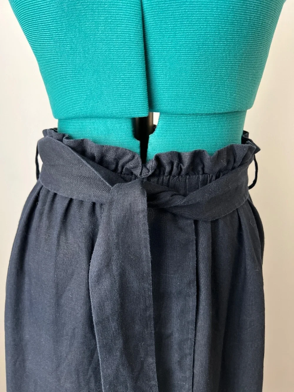 Cos Wide-Legged Linen Trousers, US size 8